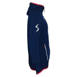 Löffler Team Austria Herren Hoody Trasntex Rib tiefes Wasser